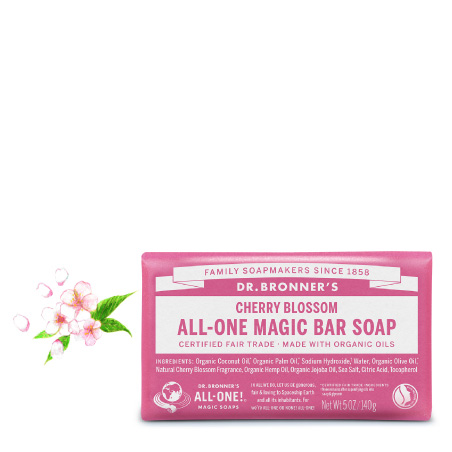 Dr.BRONNER'S（ドクターブロナー）｜マジックソープバー　チェリーブロッサム