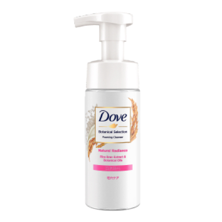 Dove（ダヴ）｜ボタニカルセレクション ナチュラルラディアンス 泡洗顔料