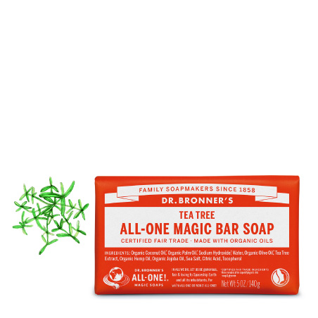 Dr.BRONNER'S（ドクターブロナー）｜マジックソープバー　ティートゥリー