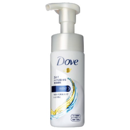 Dove（ダヴ）｜3in1 メイクも落とせる泡洗顔料