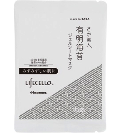 Lifecella（ライフセラ）｜さが美人 有明海苔 ジェルシートマスク