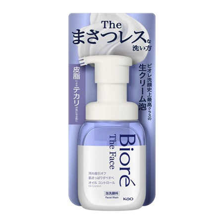 Biore（ビオレ）｜ザ フェイス 泡洗顔料 オイルコントロール