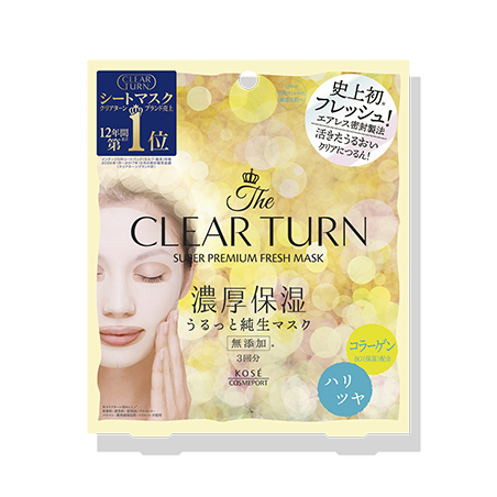 CLEAR TURN（クリアターン）｜プレミアム フレッシュマスク （ハリツヤ）