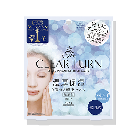 CLEAR TURN（クリアターン）｜プレミアム フレッシュマスク （透明感）